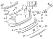 Ford Bumper Diagram - FT4Z-17K835-D
