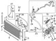 Lincoln A/C Compressor Diagram - HS7Z-19703-A
