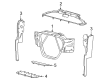 2005 Ford Excursion Air Deflector Diagram - 3C3Z-8310-AA