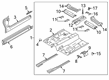 2023 Ford Escape Floor Pan Diagram - LX6Z-7811135-M