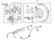 Ford Fusion Brake Booster Diagram - EG9Z-2005-D