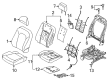 Ford Seat Cushion Diagram - JL3Z-1663222-A