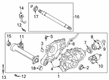 Ford Wheel Seal Diagram - KB3Z-4B416-A