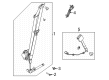 Ford Mustang Mach-E Seat Belt Diagram - LJ8Z-58611B69-AD