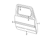 Ford Explorer Sport Door Moldings Diagram - F87Z-5420910-DA