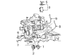Ford F-250 HD Power Steering Pump Diagram - F85Z-3A674-ABRM