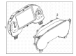 2024 Ford E-350 Super Duty Instrument Cluster Diagram - LC2Z-10849-B