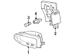 Ford Fog Light Lens Diagram - F4ZZ15L203A