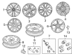 Ford Spare Wheel Diagram - KT4Z-1007-D