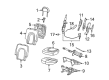 2003 Lincoln Aviator Seat Cushion Diagram - 2C5Z-7863841-BA