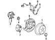 Ford Windstar Brake Backing Plate Diagram - F88Z-2C220-BA