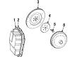 Mercury Automatic Transmission Filter Diagram - F3RZ-7A098-AA