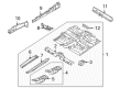 2010 Ford Transit Connect Front Cross-Member Diagram - 2T1Z-6110684-A