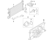Ford Cooling Fan Assembly Diagram - CV6Z-8C607-R