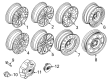2023 Ford Maverick Wheel Cover Diagram - 6M2Z-1003-C