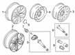 Ford Expedition Spare Wheel Diagram - JL1Z-1007-H
