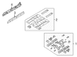 Lincoln Floor Pan Diagram - 7T4Z-7811141-A