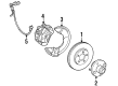 1993 Mercury Sable Brake Caliper Diagram - F3DZ-2V121-BRM