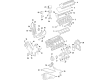 Mercury Cylinder Head Gasket Diagram - 9W7Z-6051-B