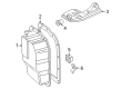 Mercury Transfer Case Cover Diagram - 3L8Z-7G004-AA