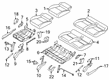 Ford Transit Connect Seat Cover Diagram - KT1Z-1763804-PA