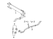 2005 Ford Mustang Automatic Transmission Oil Cooler Line Diagram - 5R3Z-7R081-B