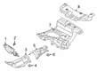 2023 Ford Transit Connect Exhaust Heat Shield Diagram - DV6Z-58114B06-C