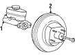 Mercury Brake Booster Diagram - F77Z2005HA