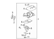 Lincoln MKS Exhaust Manifold Diagram - AA5Z-9431-A