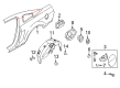 Ford Fuel Door Diagram - AR3Z-63405A26-A