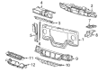 Ford E-150 Econoline Battery Cable Diagram - XC2Z-14300-BA