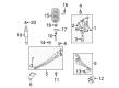 Ford E-250 Axle Pivot Bushing Diagram - 8C2Z-3B203-A
