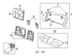 Mercury Sable Armrest Diagram - 3F4Z-5467112-ABB