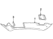 Lincoln Mark VIII Sun Visor Diagram - F7LZ6304104BAE