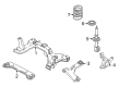 2006 Mercury Mariner Shock Absorber Diagram - 6M6Z-18124-AB