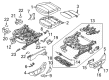 Ford Maverick Seat Cover Diagram - NZ6Z-6062901-CA