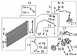 Lincoln A/C Compressor Diagram - LX6Z-19703-V