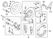 Mercury ABS Pump And Motor Assembly Diagram - 6W7Z-2C286-BA