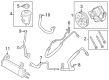 Ford F-350 Super Duty Power Steering Pump Diagram - LC3Z-3A674-H