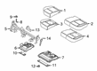 Ford EcoSport Seat Cover Diagram - GN1Z-5863805-MD