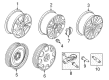 2020 Lincoln MKZ Spare Wheel Diagram - HP5Z-1007-A