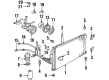 Mercury Grand Marquis A/C Compressor Cut-Out Switches Diagram - F5CZ-19D594-AA