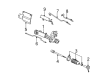 Mercury Sable Rack And Pinion Diagram - 6F1Z-3504-ARM