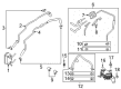 Ford Oil Cooler Hose Diagram - DG9Z-7890-B