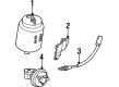 Ford Probe EGR Valve Diagram - F42Z9D475C