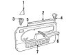1986 Ford Mustang Floor Pan Diagram - E3ZZ7620267B