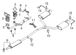 Ford Edge Catalytic Converter Diagram - DT4Z-5E212-A