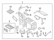 Ford Blend Door Actuator Diagram - 7T4Z-19E616-C