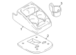 Ford Ranger Center Console Base Diagram - 4L5Z-10045A36-AAB