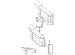 Ford Country Squire Side Marker Light Diagram - E8AZ15A201B